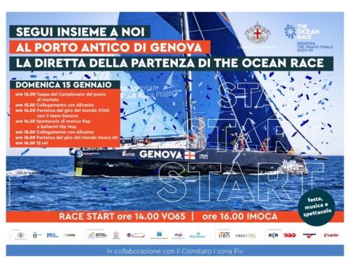 Per le vele di Ocean Race, al via domenica prossima, si aggiunge il buon vento del Campionato Mondiale di Pesto