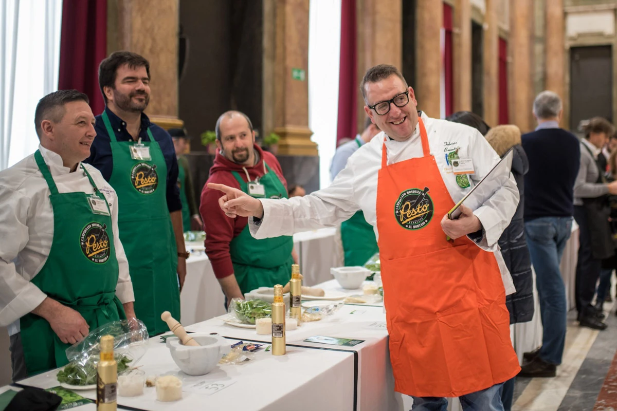 VII edizione campionato mondiale di pesto al mortaio Giuria
