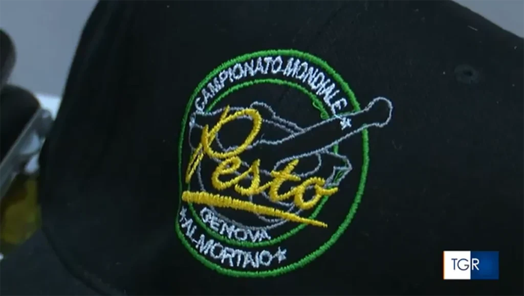 Campionati mondiali di pesto a palazzo Ducale di Genova