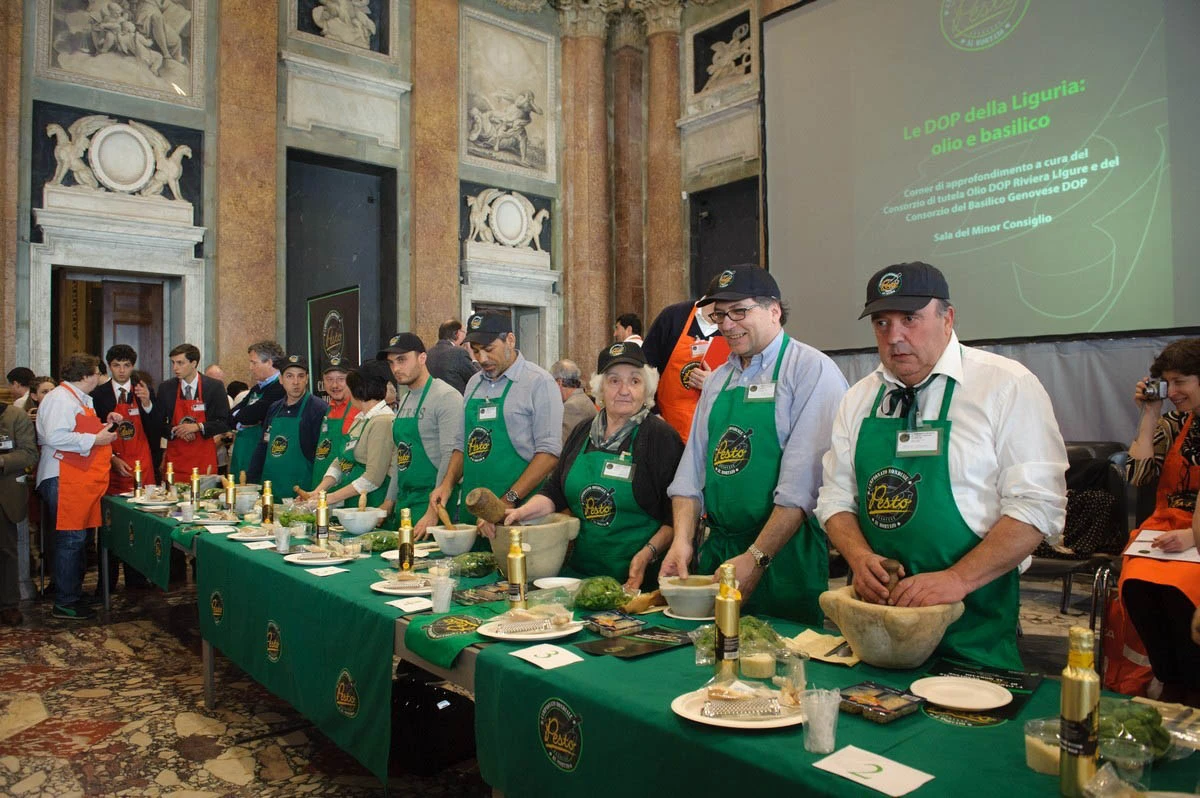 V edizione campionato mondiale di pesto al mortaio concorrenti