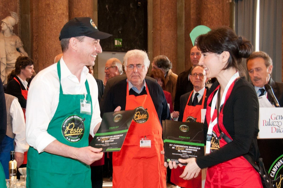 finalista IV edizione campionato mondiale di pesto al mortaio