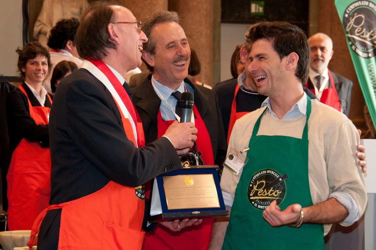 finalista IV edizione campionato mondiale di pesto al mortaio