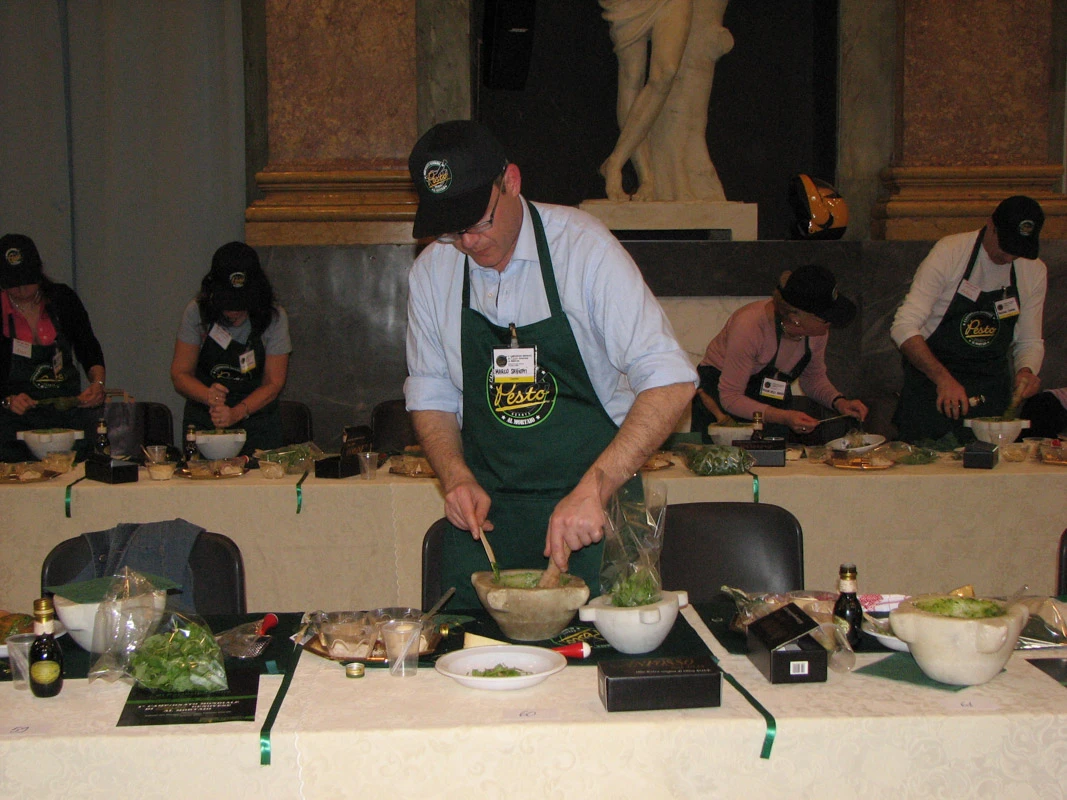 Concorrenti I edizione del campionato mondiale di pesto al mortaio