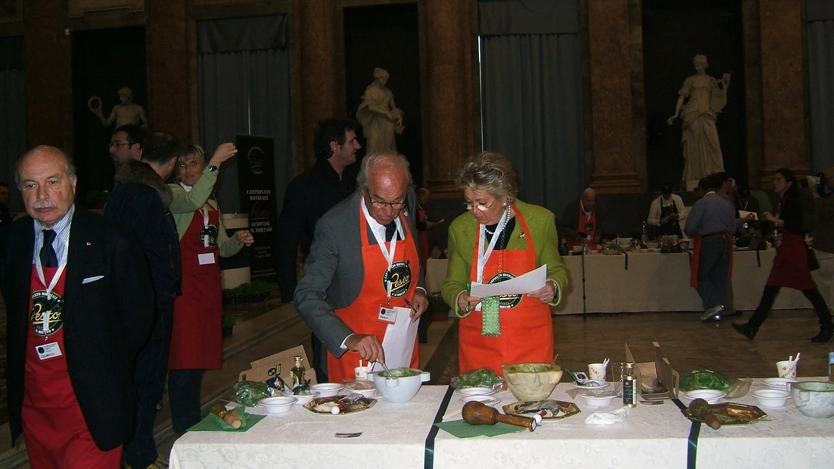 II edizione Campionato mondiale del pesto al mortaio giuria